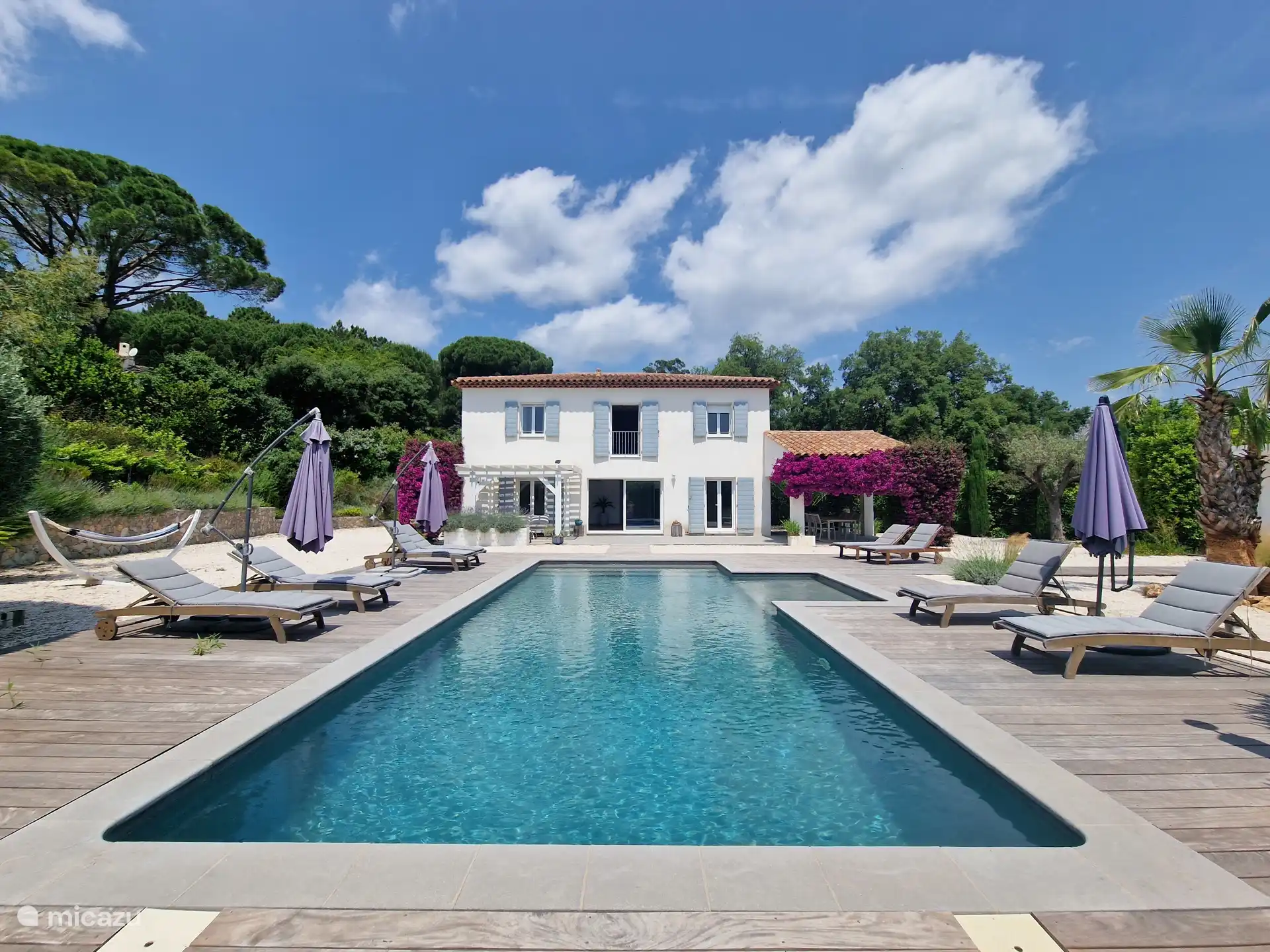 villa in Frankreich, Côte d'Azur, Le Plan-de-la-Tour – Villa Oliandre großer Salzpool