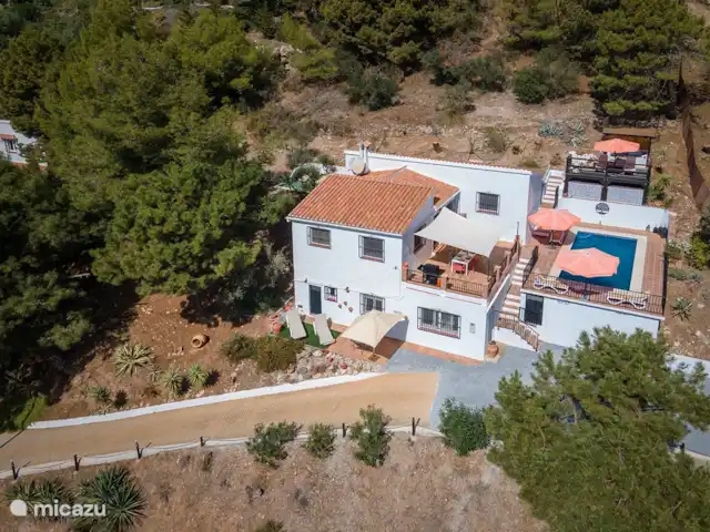 villa huren in Spanje, Andalusië, Cómpeta – Casa Rey Landelijk Buitenterrassen van Casa Rey