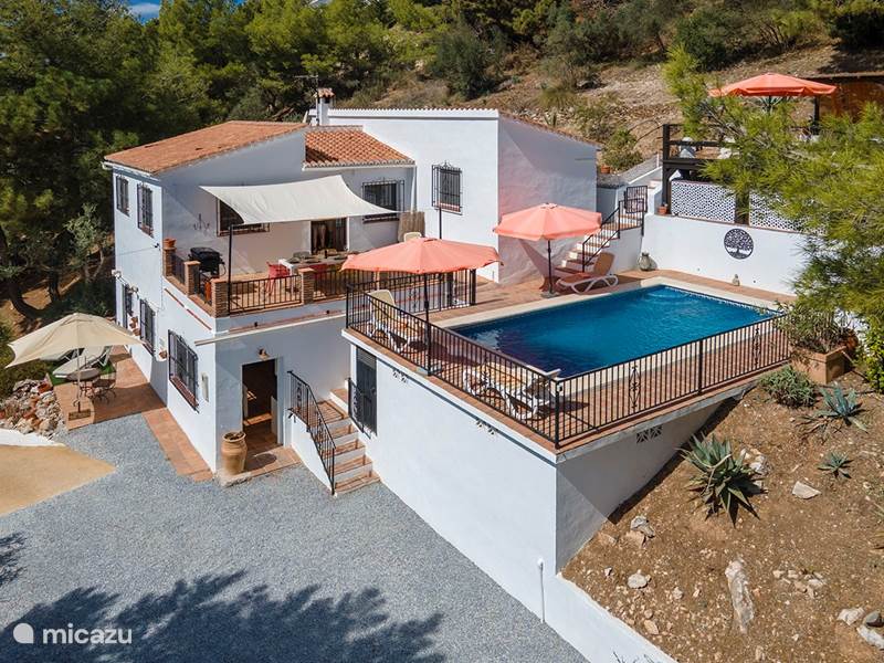 Vakantiehuis Spanje, Andalusië, Cómpeta Villa Casa Rey Landelijk