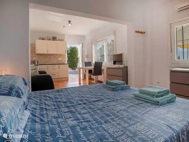 villa huren in Spanje, Andalusië, Cómpeta – Casa Rey Landelijk Appartement slaapkamer