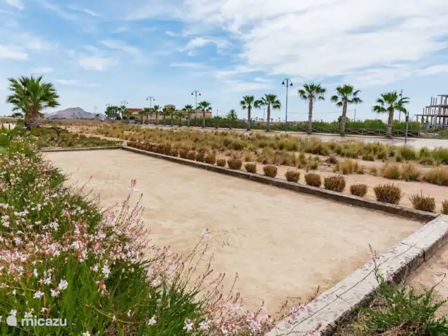 Juego de petanca, España, Costa Cálida, Torre Pacheco, apartamento La Terraza Azul - Región de Murcia