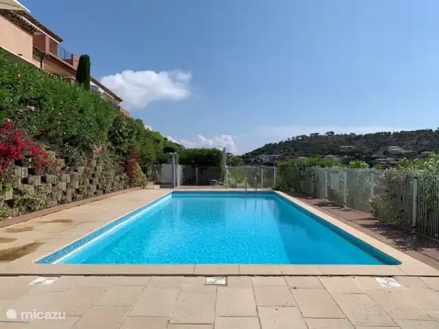 Location de Vacances France, Côte d'Azur, Sainte-Maxime, appartement - Le Grand Cap, Romarin la piscine, commune