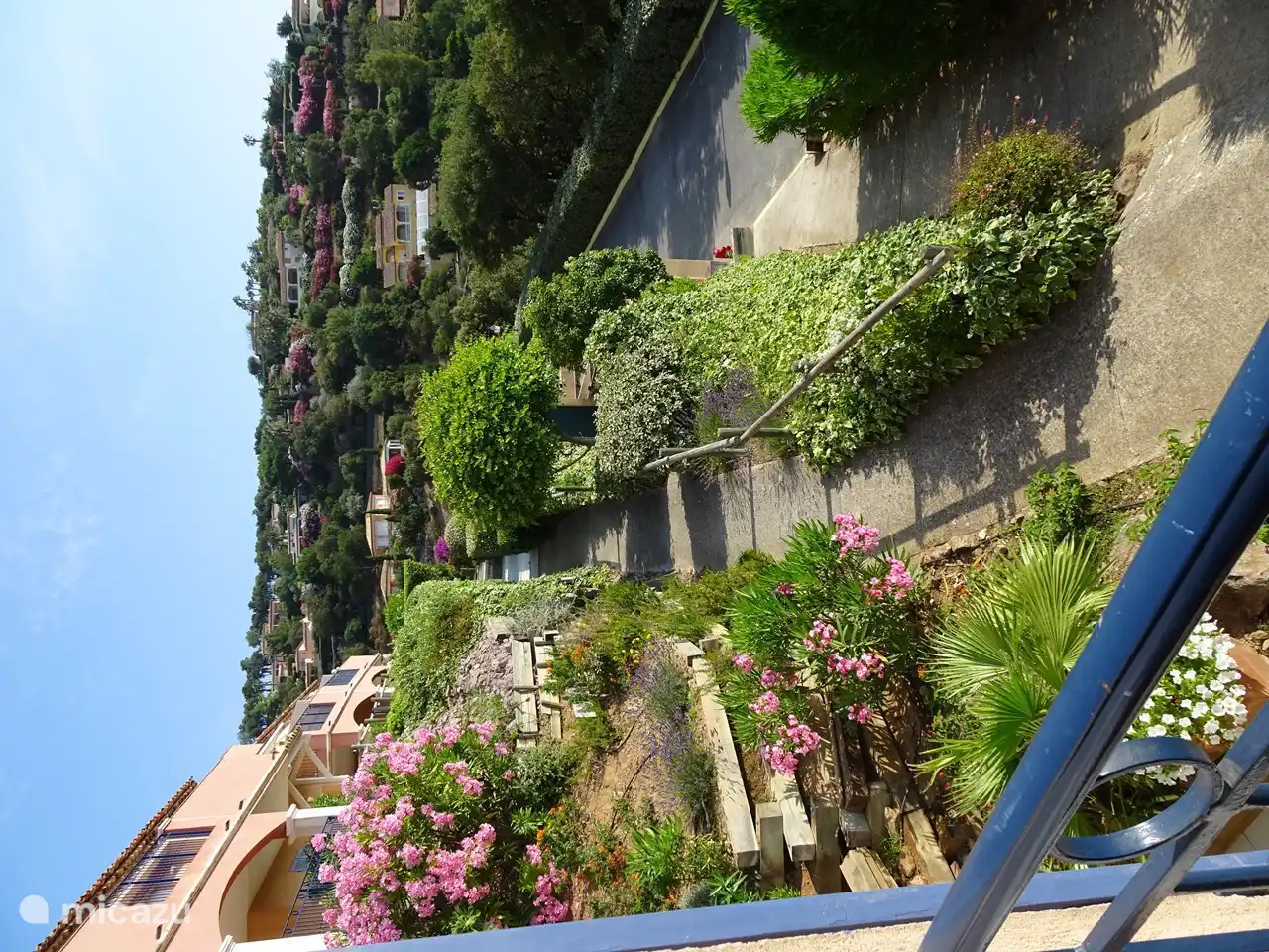 Blick vom seitlichen Schlafzimmer