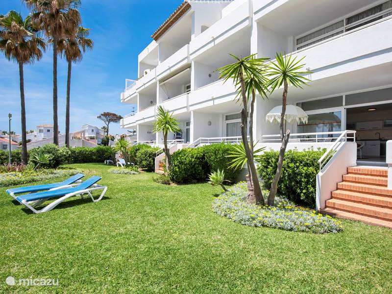 Vakantiehuis Spanje, Costa del Sol, Mijas Costa Appartement Frontline Beach Apartment Miraflores