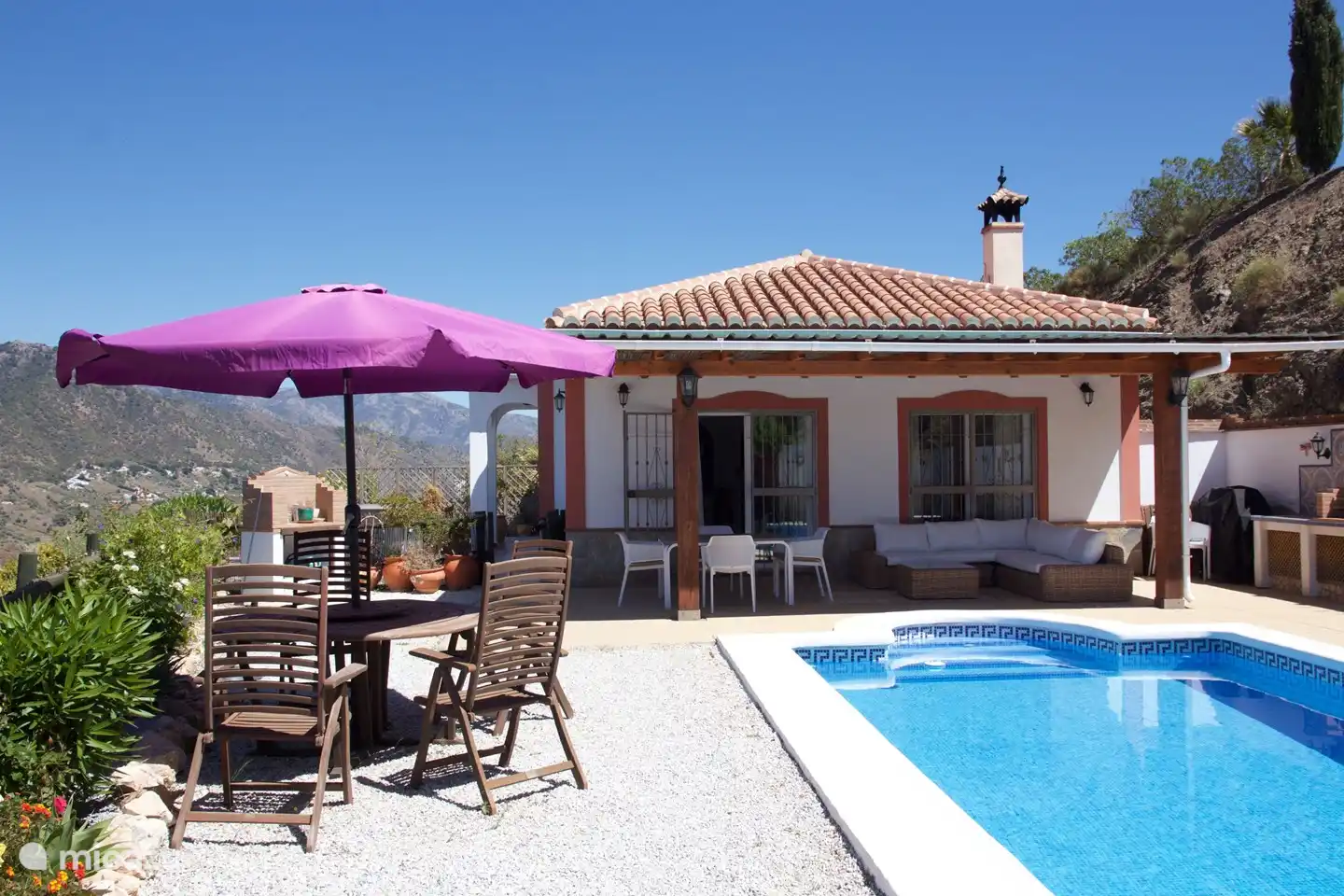 El Gato Sonriente in Spain, Andalusia, Competa - villa