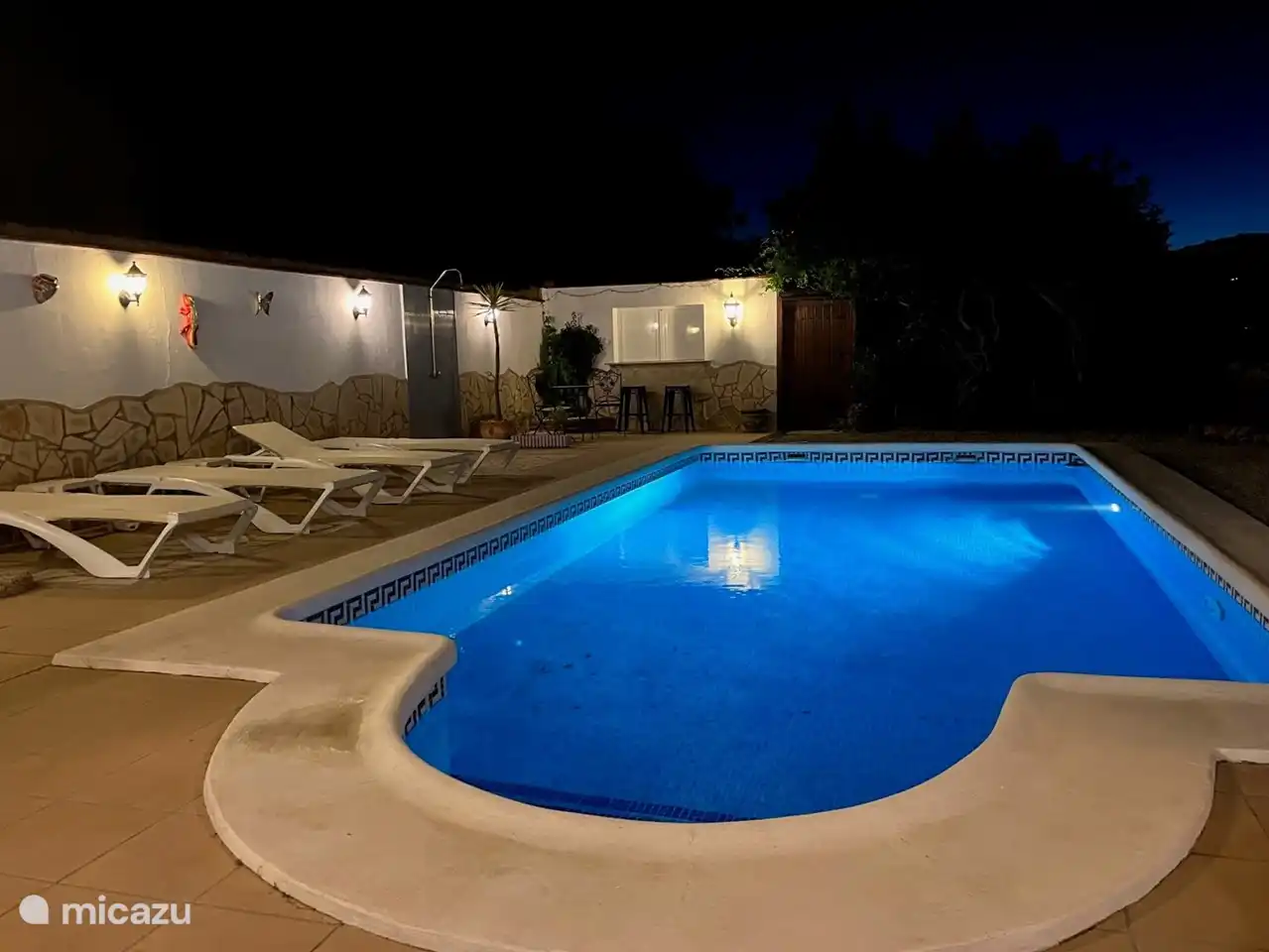 You can also swim in the evening