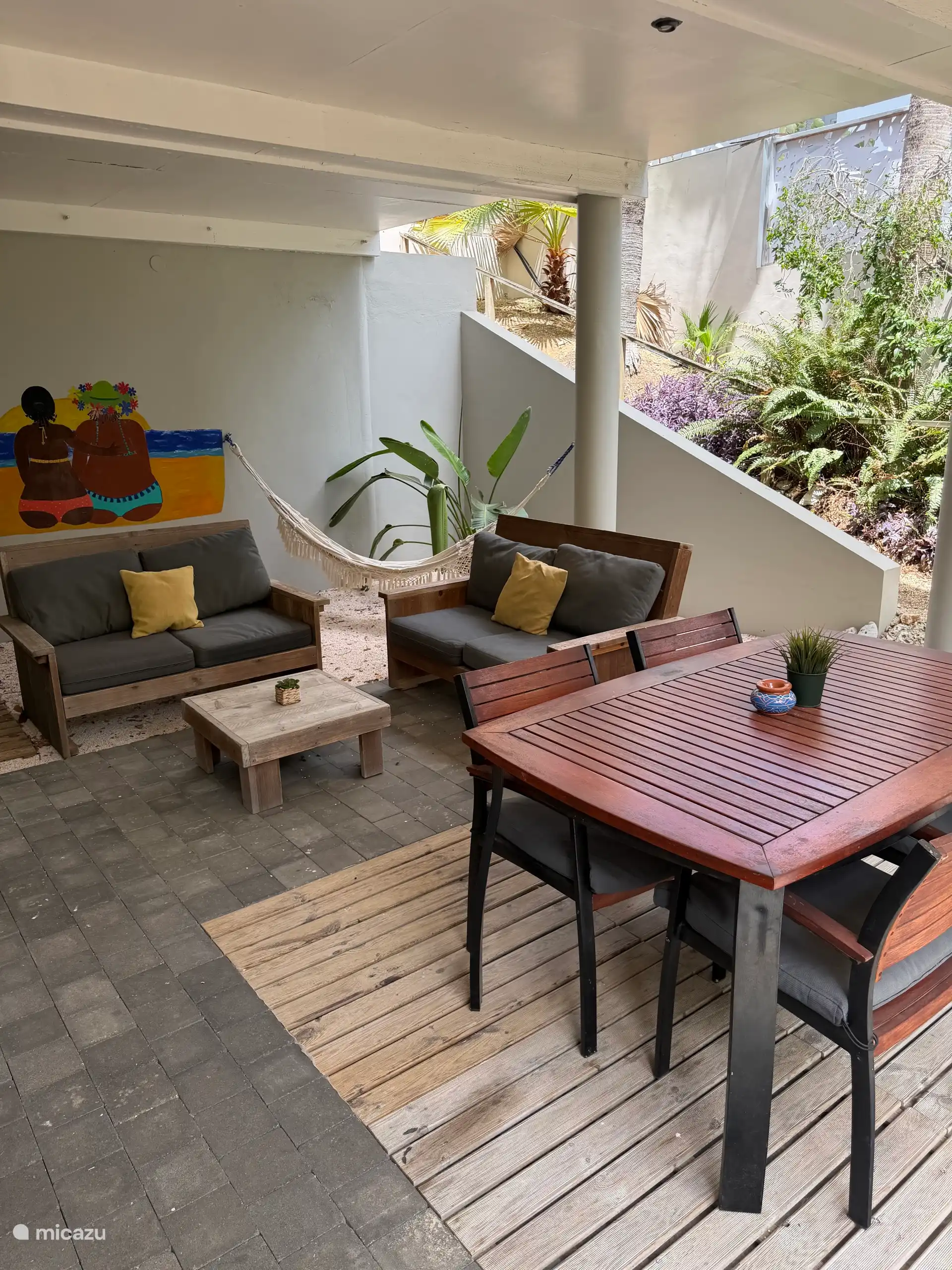 Die private Terrasse