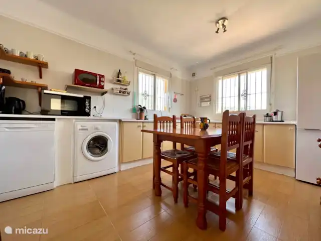 Casa Katarina | Espagne, Andalousie, Alcaucin - maison de vacances Cuisine avec belle vue sur les montagnes