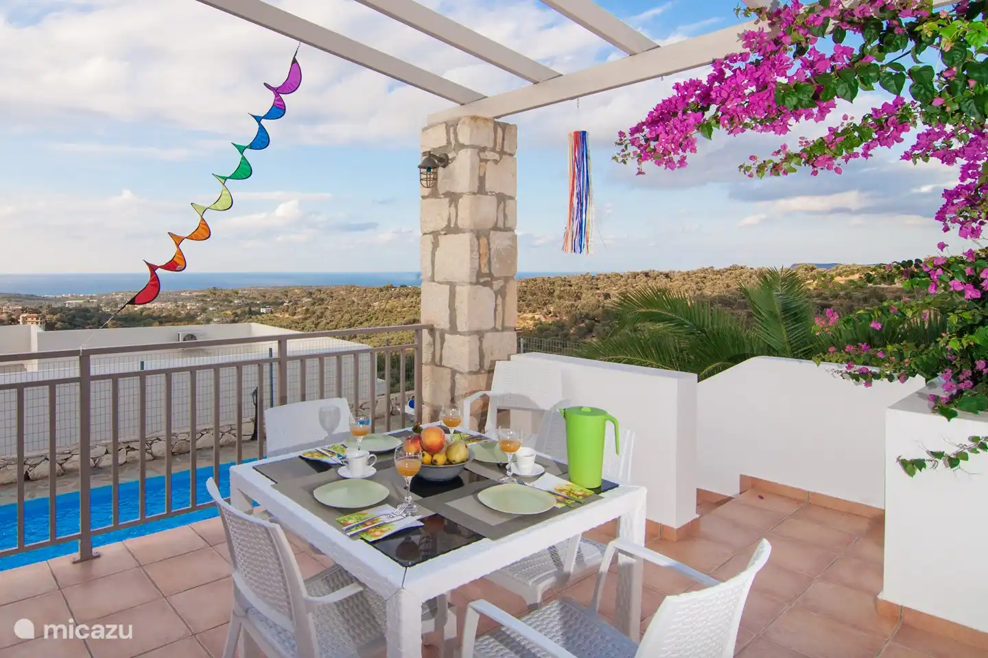 Balkon mit Meerblick