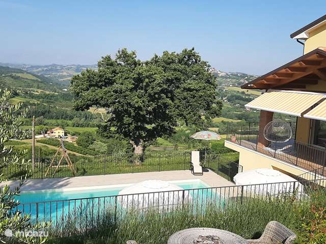 Ferienwohnung Italien, Emilia-Romagna, Borghi - appartement Apartment mit Pool in der Nähe von Rimini