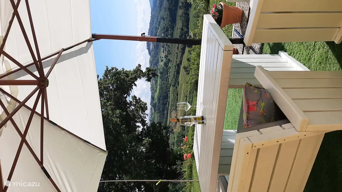 view of the surroundings from the terrace of the apartment