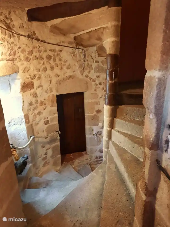 Eingang über die Turmtreppe zur Wohnung