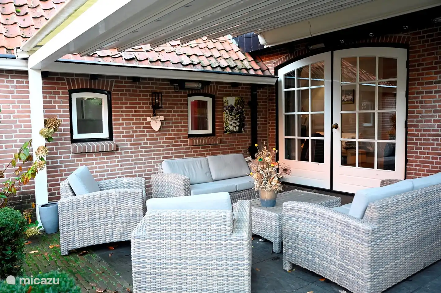 Der Innenhof in Niederlande, Overijssel, Vriezenveen - ferienhaus