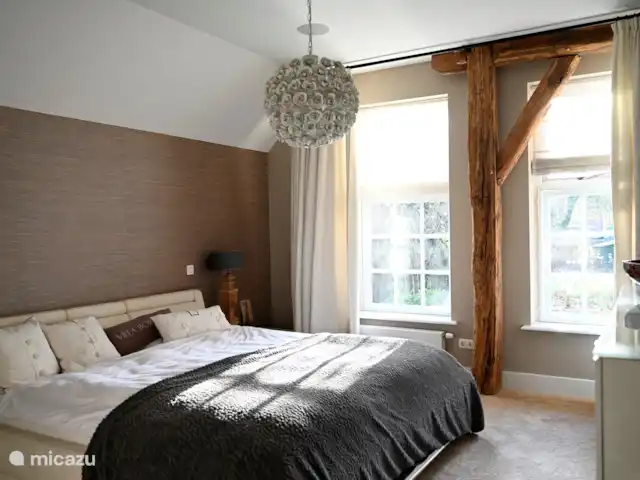 La cour intérieure | Pays-Bas, Overijssel, Vriezenveen - maison de vacances Chambre des maîtres au rez-de-chaussée