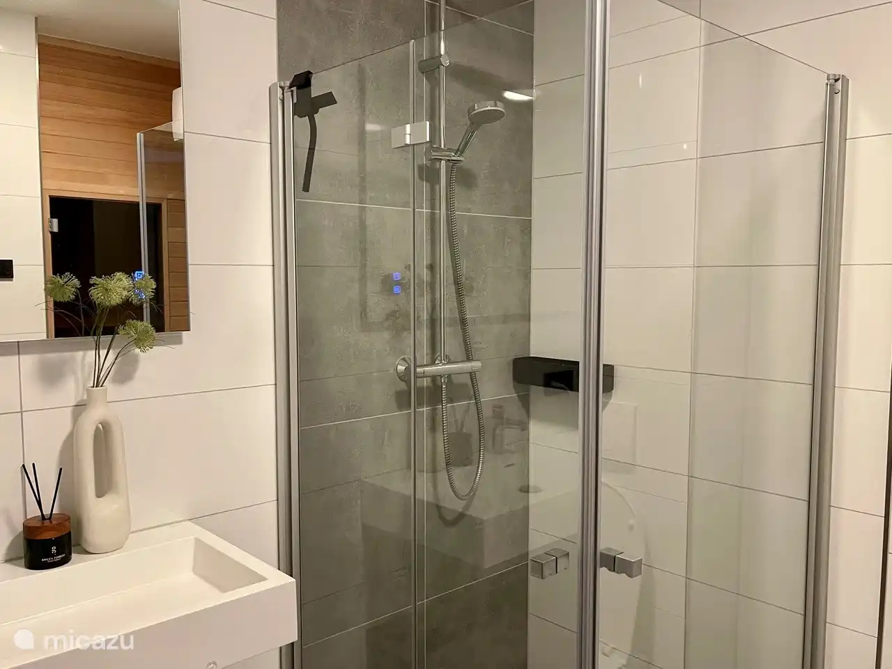 Wheelchair-friendly shower