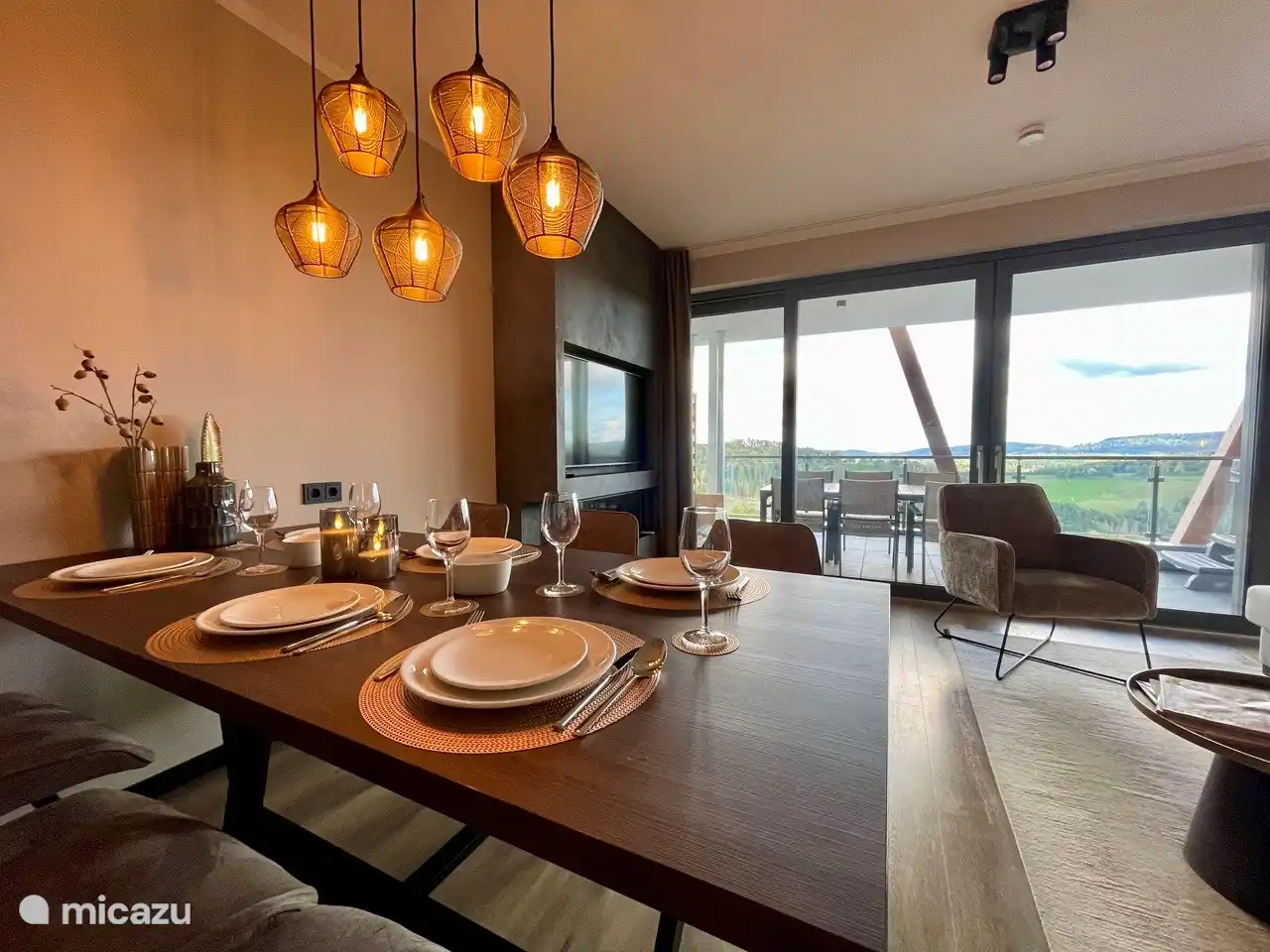 view from the apartment