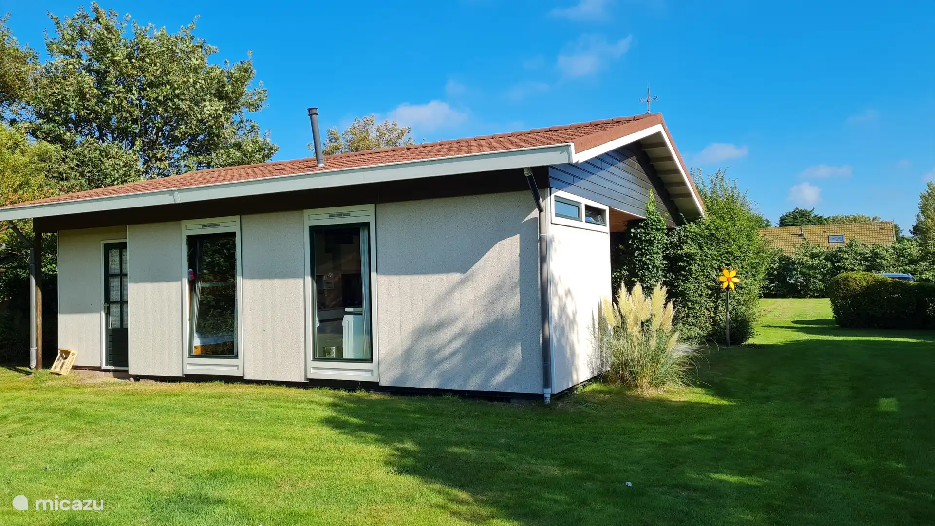Soleil, mer et plage, Pays-Bas, Hollande du Nord, Julianadorp aan Zee, bungalow Huisje Madelief