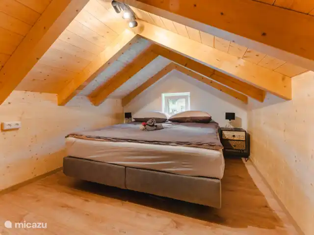 Burbuja en las pistas en Austria, Carintia, Kötschach-Mauthen - chalet dormitorio 3.