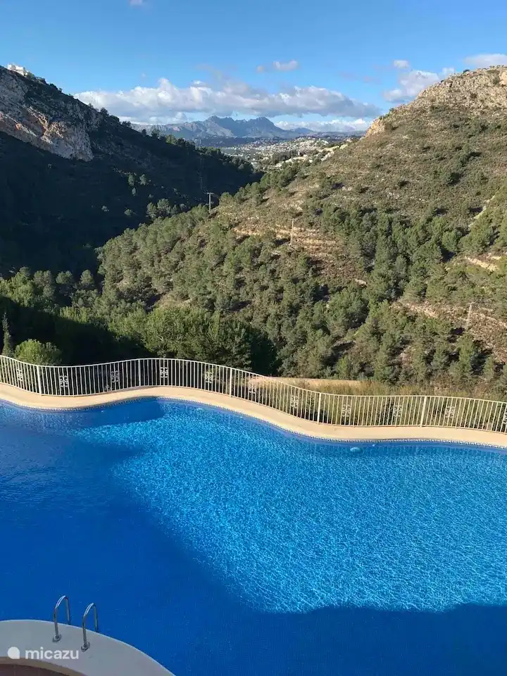 Auch beim Schwimmen ein schöner Ausblick auf die Umgebung