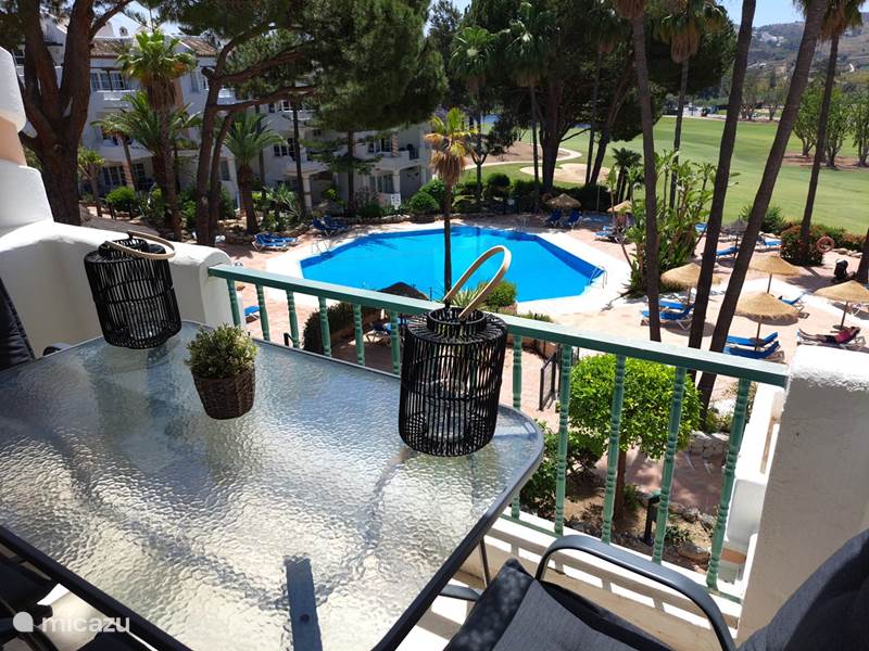Maison de Vacances Espagne, Andalousie, Mijas Appartement Vue sur le terrain de golf - Casa Faja Lobi