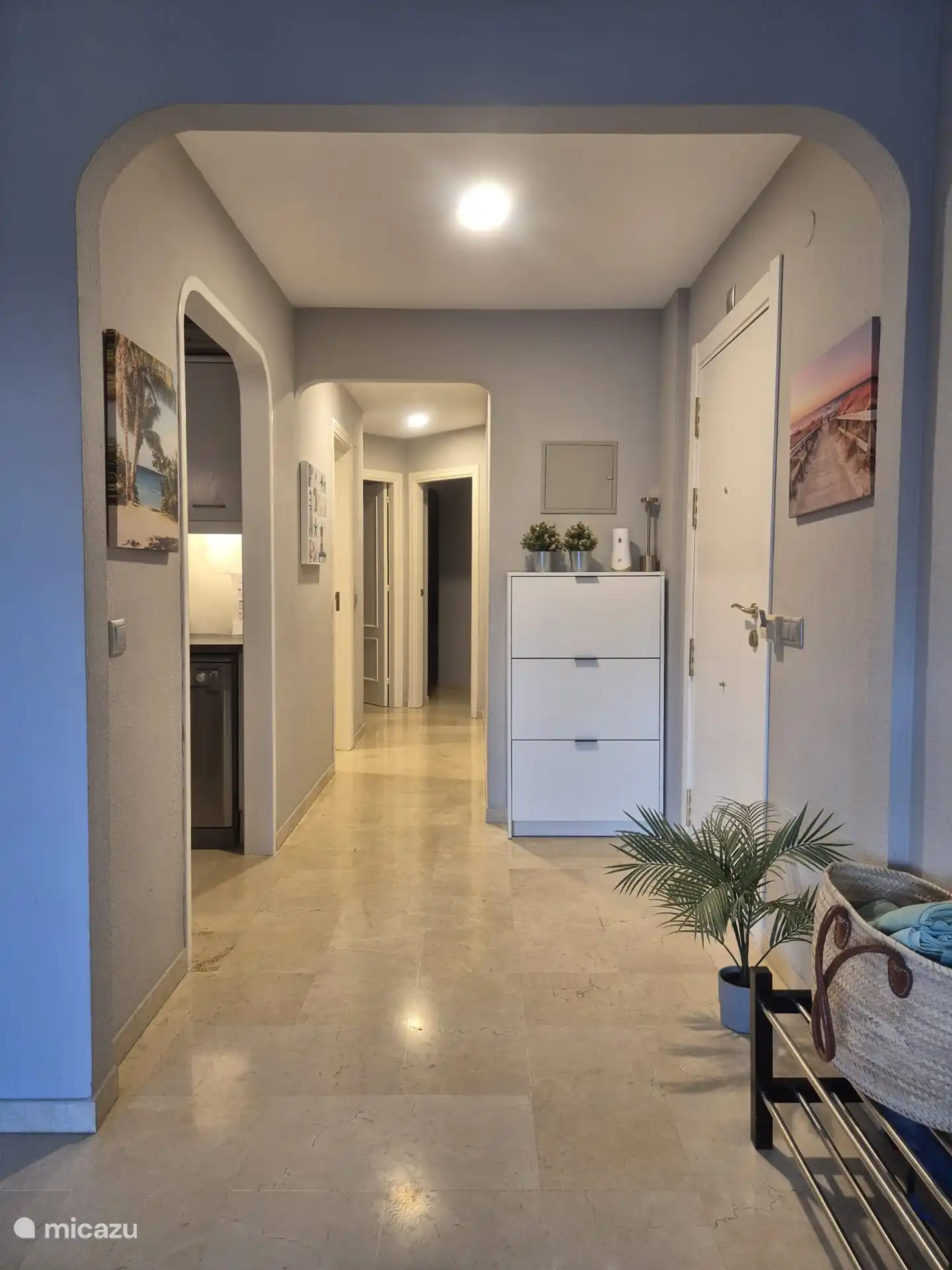 Flur zu den Schlafzimmern