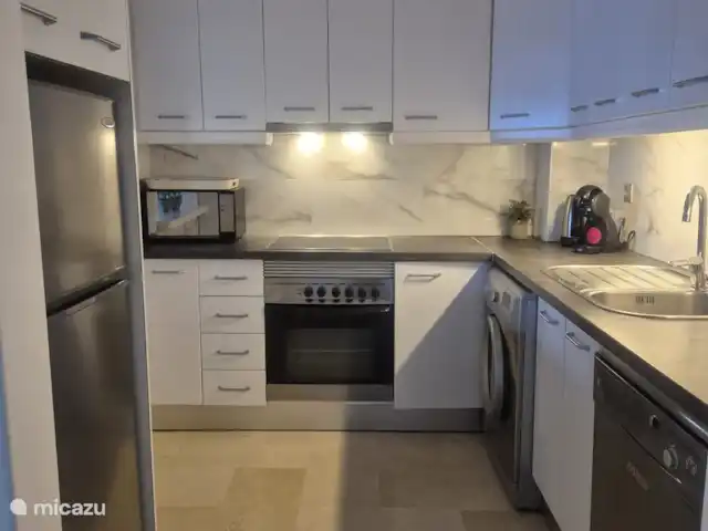 Vista al campo de golf - Casa Faja Lobi en España, Andalucía, Mijas - apartamento Cocina