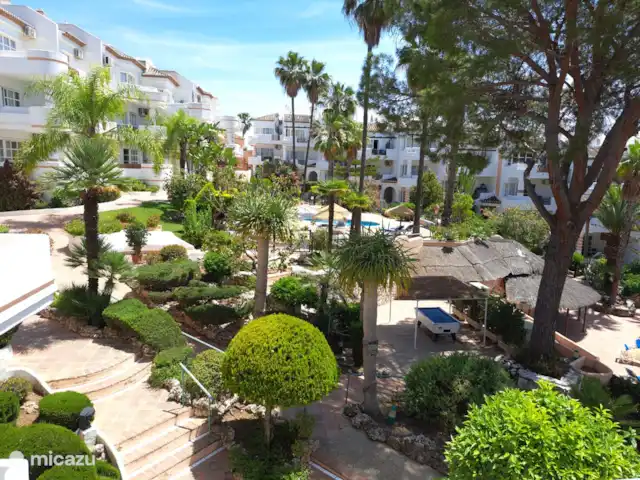 Vista al campo de golf - Casa Faja Lobi en España, Andalucía, Mijas - apartamento Ver complejo desde el primer piso