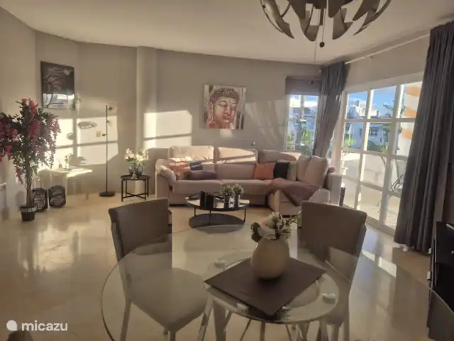 Vista al campo de golf - Casa Faja Lobi en España, Andalucía, Mijas - apartamento Salón