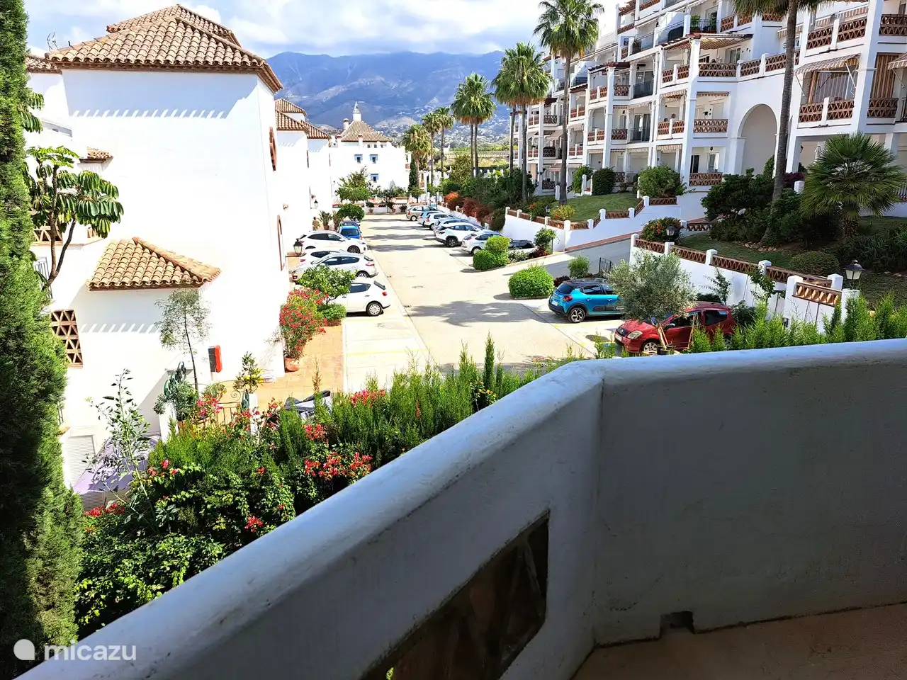 Blick auf den hinteren Balkon