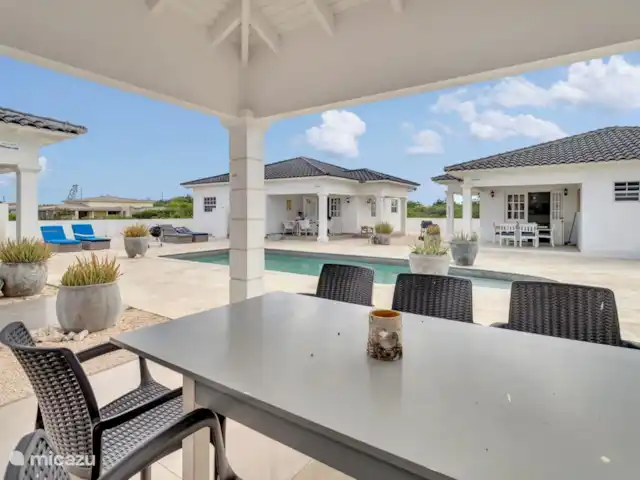 villa en Bonaire, Bonaire, Hato – villa perla área de lanai