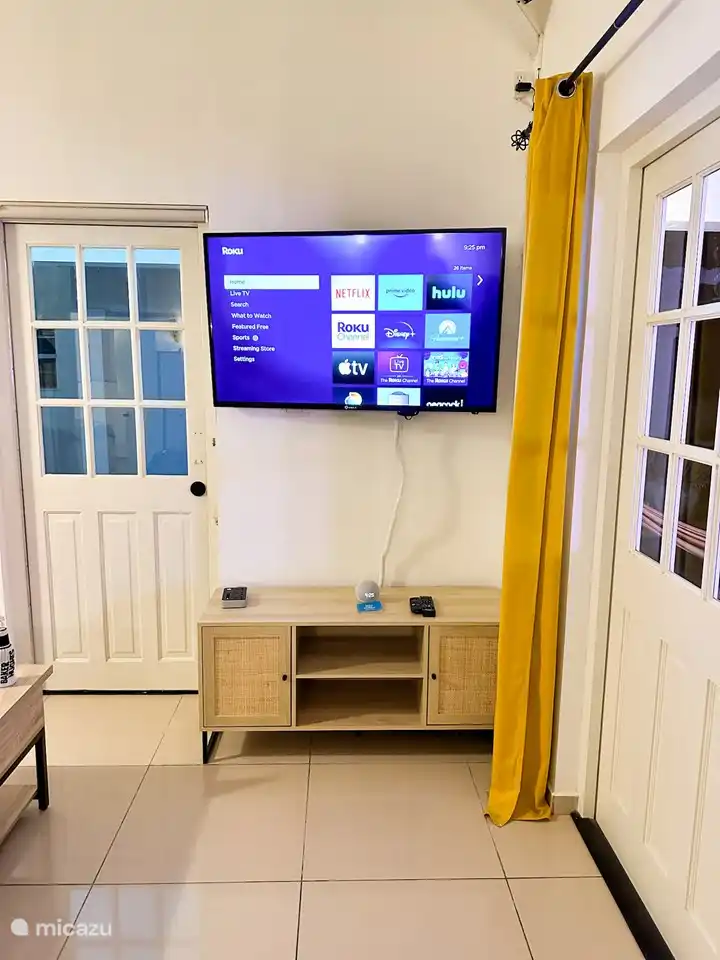 Smart tv equipped with Roku!