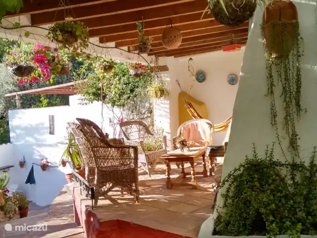 Villa Carlitos en Comares Andalucía en España, Costa del Sol, Comares - casa rural / cabaña Fresco y sombreado en los días más calurosos.