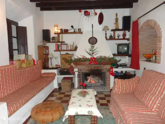 Villa Carlitos en Comares Andalucía en España, Costa del Sol, Comares - casa rural / cabaña Veladas románticas frente al fuego