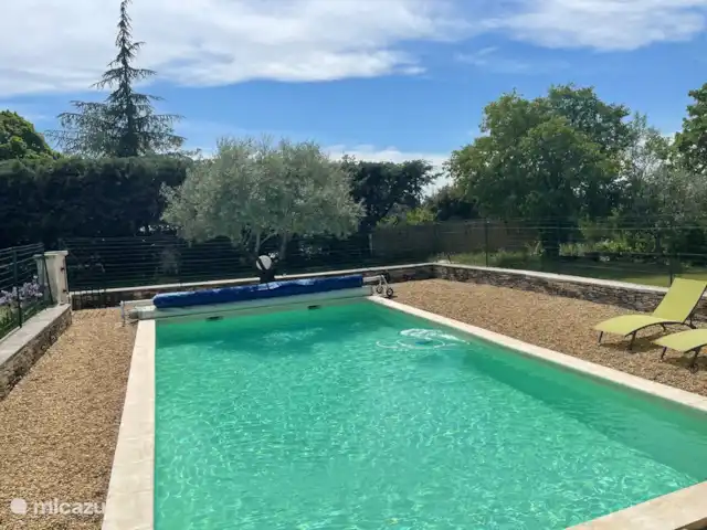 villa huren in Frankrijk, Vaucluse, Saint-Saturnin-lès-Apt – L'EDEN 9m x 4,5m zwembad op het zuidwesten