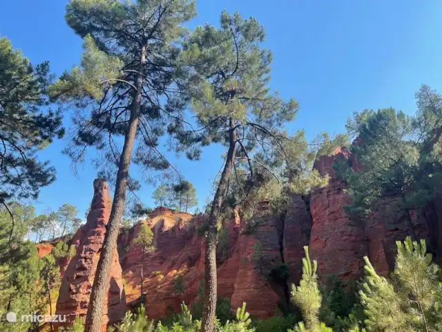 villa huren in Frankrijk, Vaucluse, Saint-Saturnin-lès-Apt – L'EDEN Roussillon okerpad