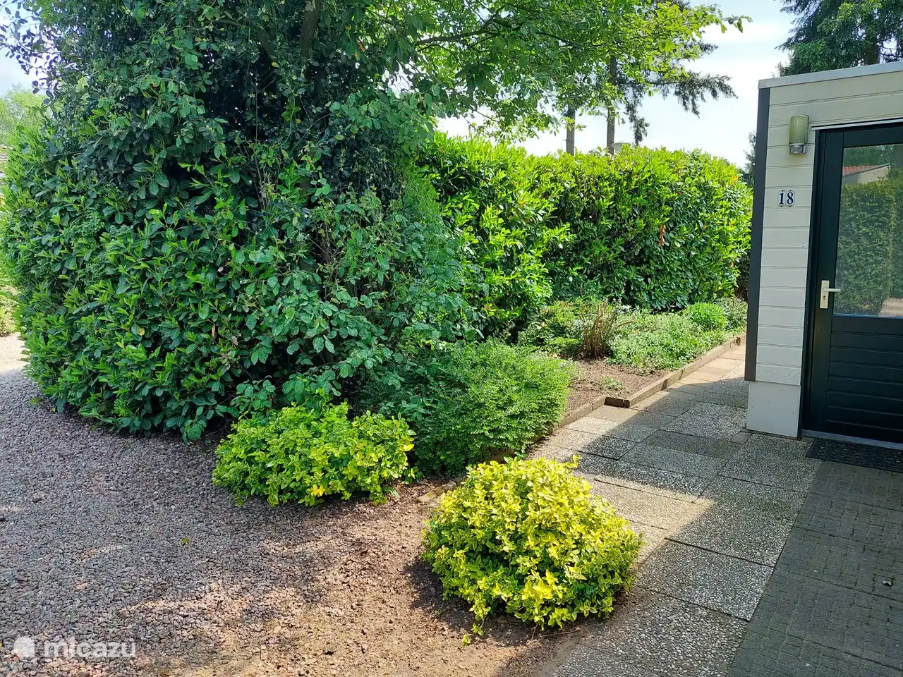 Grenze an der TerrasseP