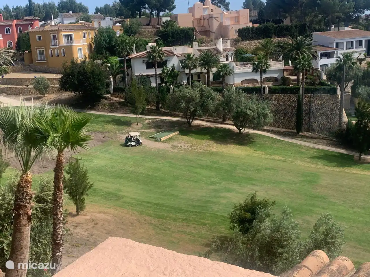 Ver terraza en campo de golf