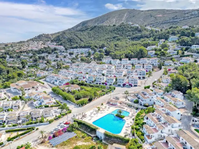 L'amour suprême | Espagne, Costa Blanca, Benitachell - maison de vacances Villotel vu d’en haut