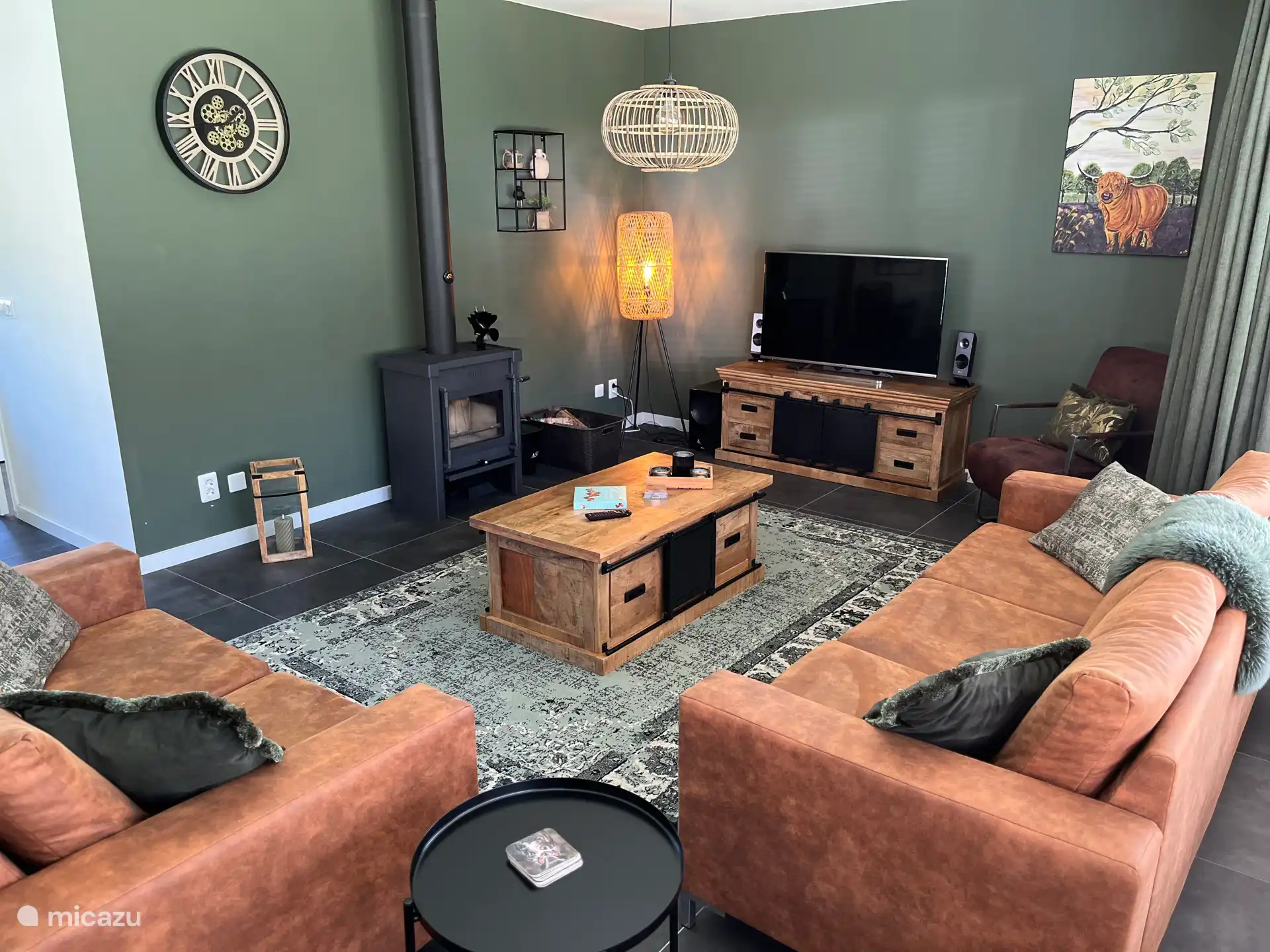 Gezellige ruime zithoek