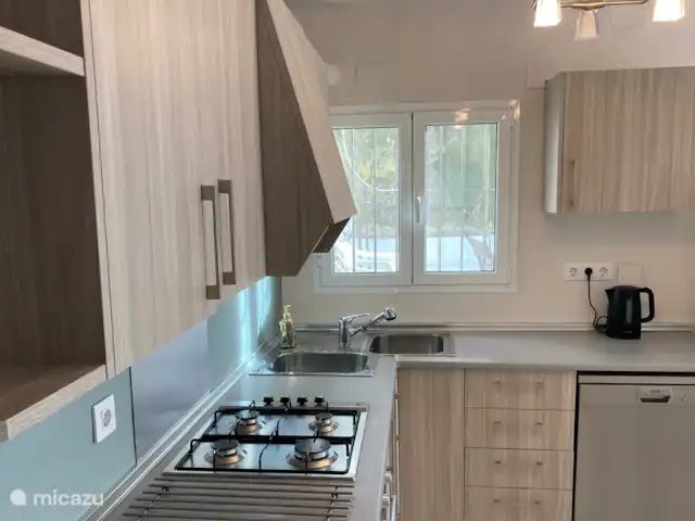 villa huren in Spanje, Costa Blanca, Moraira – Casa Nova - 5 persoons appartement Keuken (beneden)