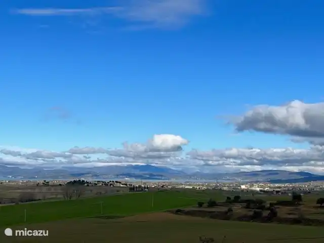 Fietsen, Italië, Umbrië, Castiglione Del Lago, appartement La Casa Terra Dei Sogni Uitzicht