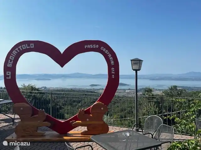 Fietsen, Italië, Umbrië, Castiglione Del Lago, appartement La Casa Terra Dei Sogni Omgeving