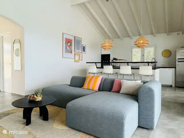 Cas Horizon | Curaçao, Banda Abou (ouest), Coral Estate, Rif St.Marie - villa Un intérieur frais et contemporain.