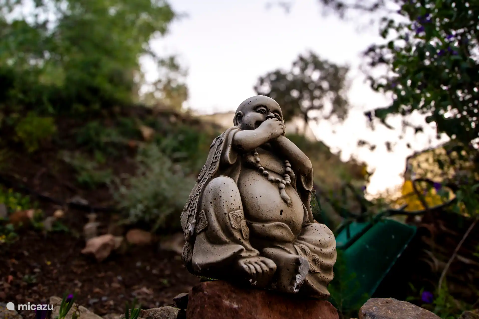 Boeddha zal het helaas niet navertellen...