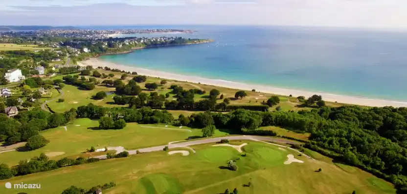 Golfplatz in Saint Cast direkt am Meer