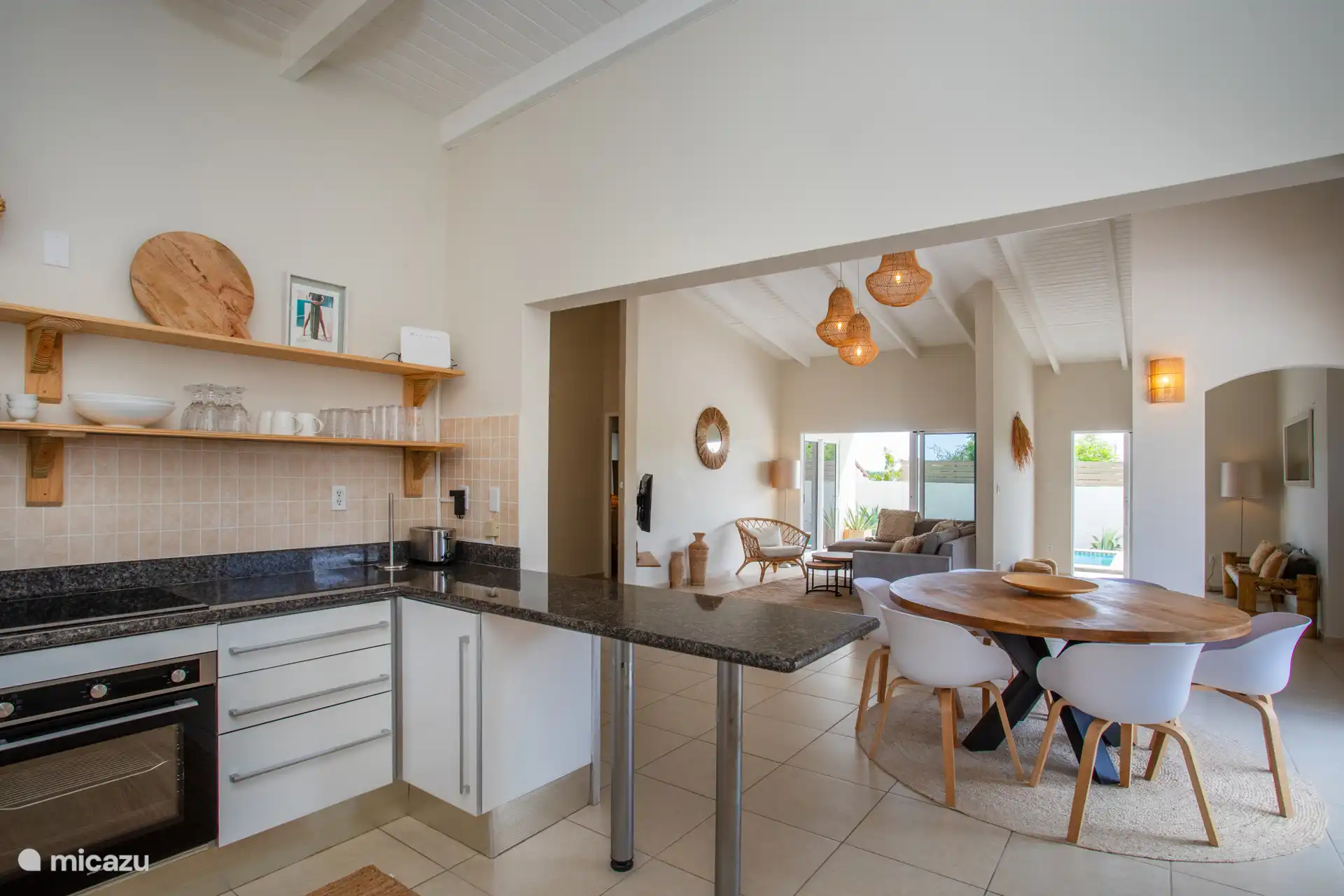 Cocina + sala de estar