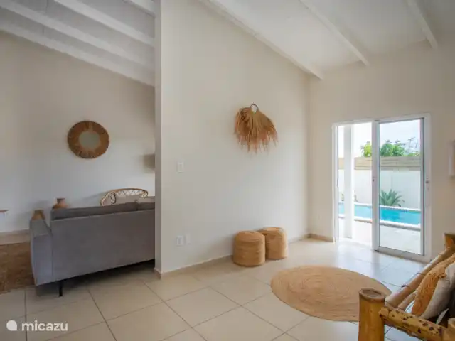 Villa con piscina en Jan Thiel en Curazao, Banda Arriba (este), Jan Thiel - casa vacacional Salón