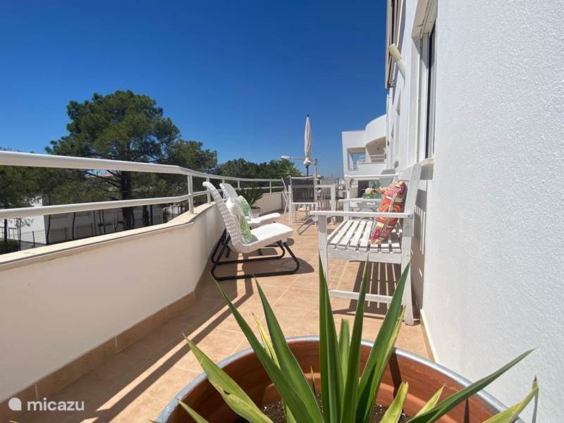 Ferienwohnung Portugal, Algarve, Quarteira Appartement Apartment mit Sonne, Pool und Strand