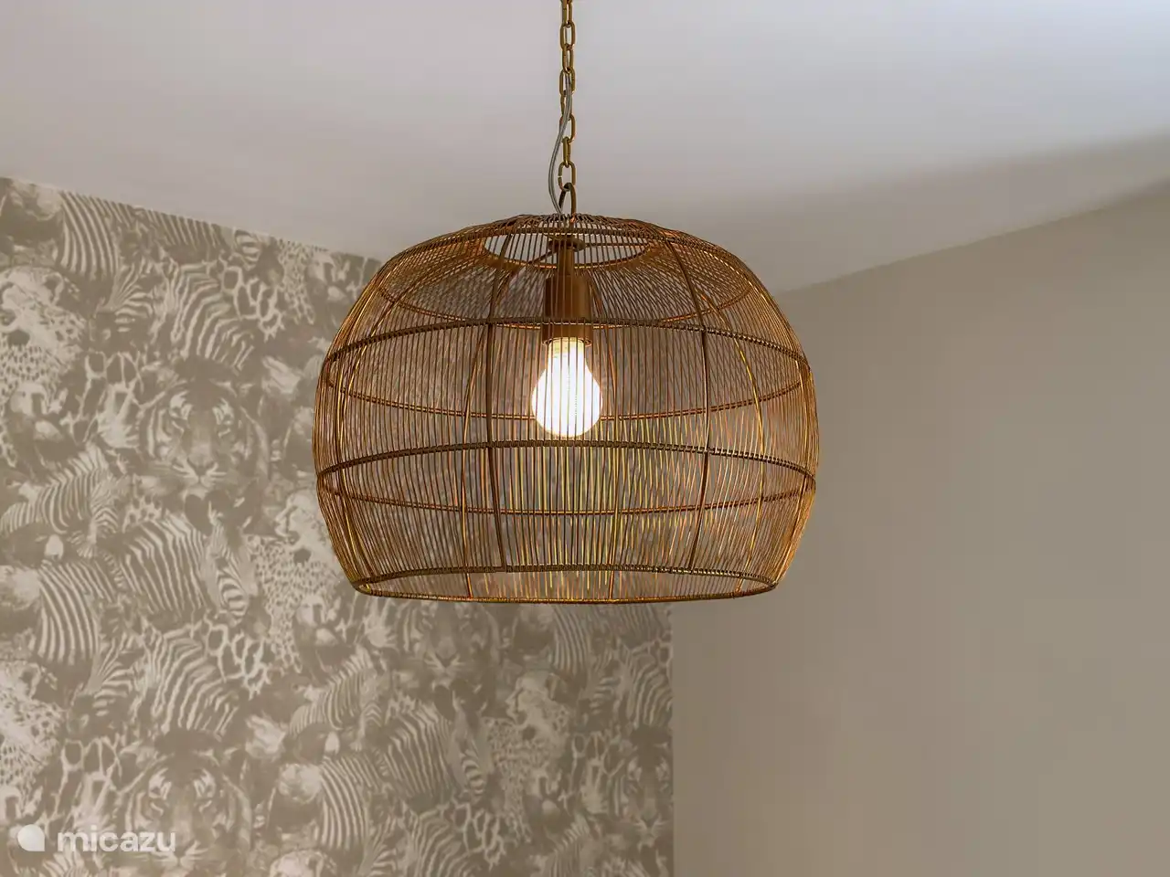 Detail des zweiten Schlafzimmers