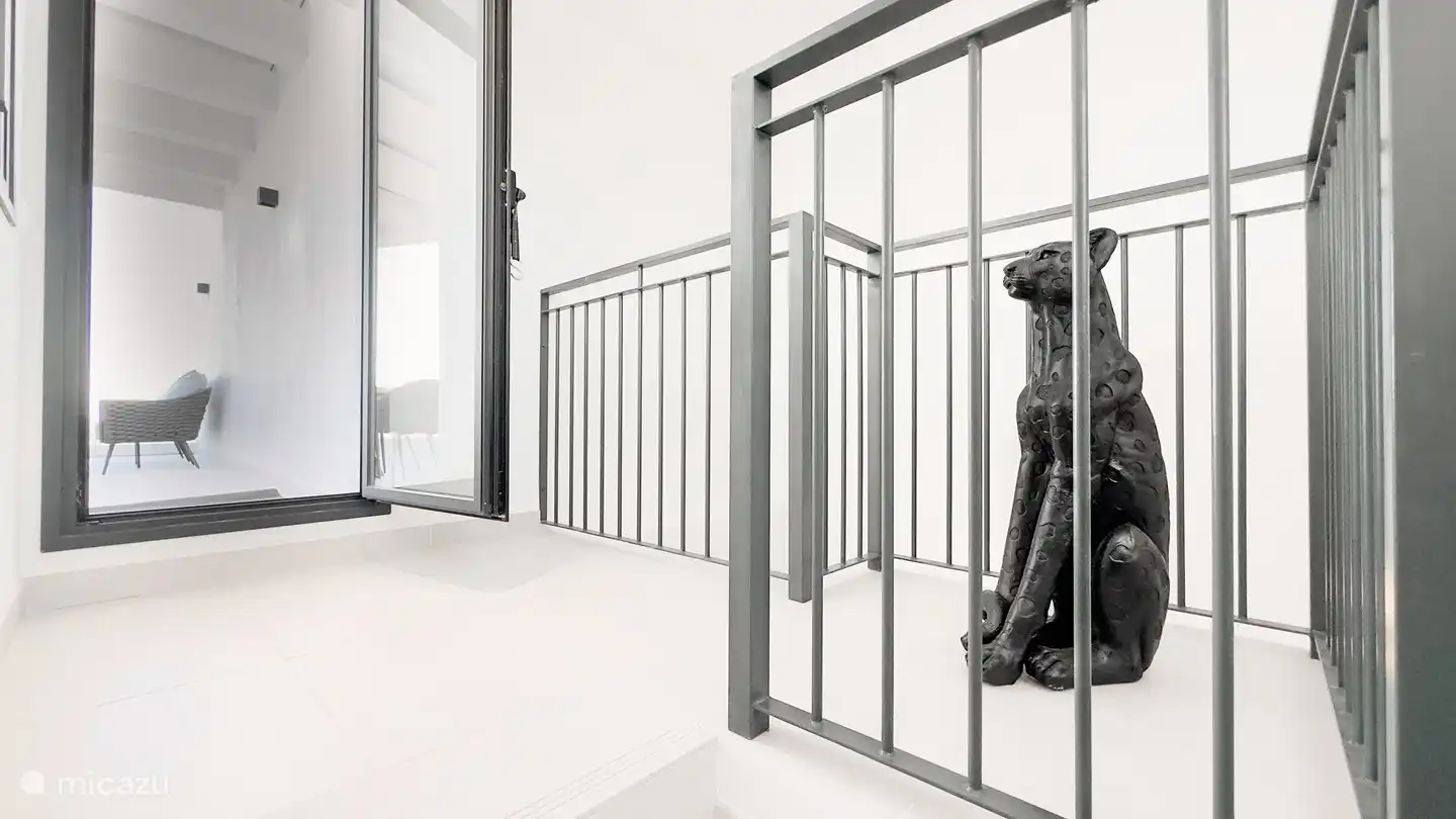 Eingang zur Grillterrasse